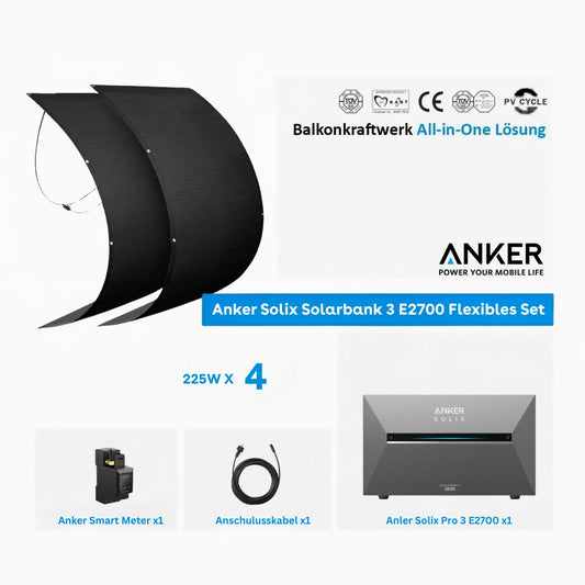Anker E2700 Flexibles Set 225 W