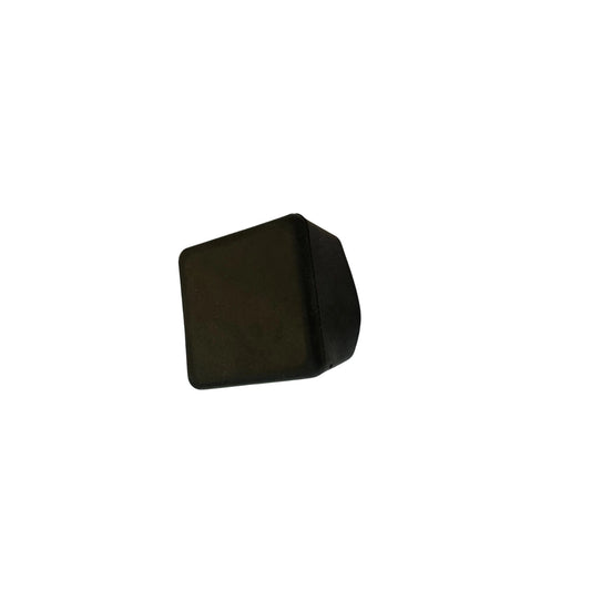 Rechteckkappen 40x40x28mm schwarz PE (Polyethylen)