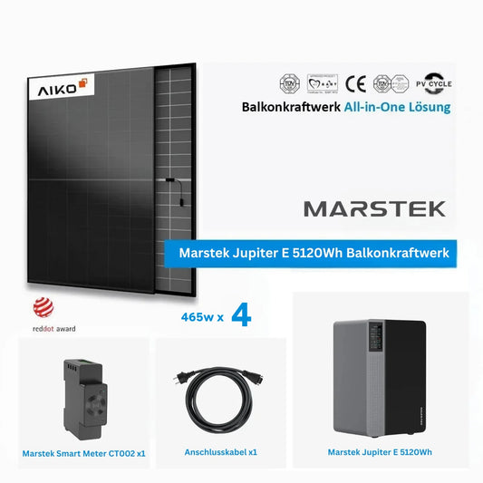 Marstek-Jupiter-E-5120Wh-Balkonkraftwerk-Komplettset mit 4 x 465w
