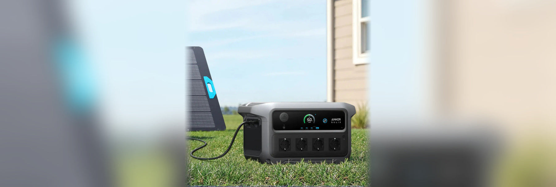 Anker SOLIX C2000 Gen 2 Portable Power Station im Außeneinsatz