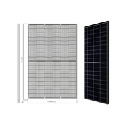 440W MSMDxxxM10N-108BG Transparent Bifaziale Solarmodul Glas-Glas – Produktansicht 07 2
