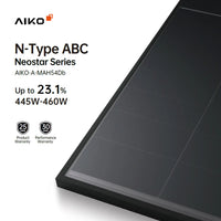 460W AIKO AK-A460-MAH54Db-BK Neostar 2S+ Full Black Bifazial