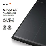 Anker Solix Conjunto Solarbank 3 E2700 con módulo solar bifacial AIKO AK-A465-MAH54Db-BK Neostar 2S+ de 465 W, color negro intenso, vidrio-vidrio 3