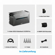 Anker SOLIX Solarbank 3 E2700 Pro Speicher 2,68 kWh 250W x4 flexibles Set