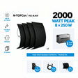 Anker SOLIX zonnebank 3 E2700 Pro opslag 2,68 kWh 250W x8 flexibele set