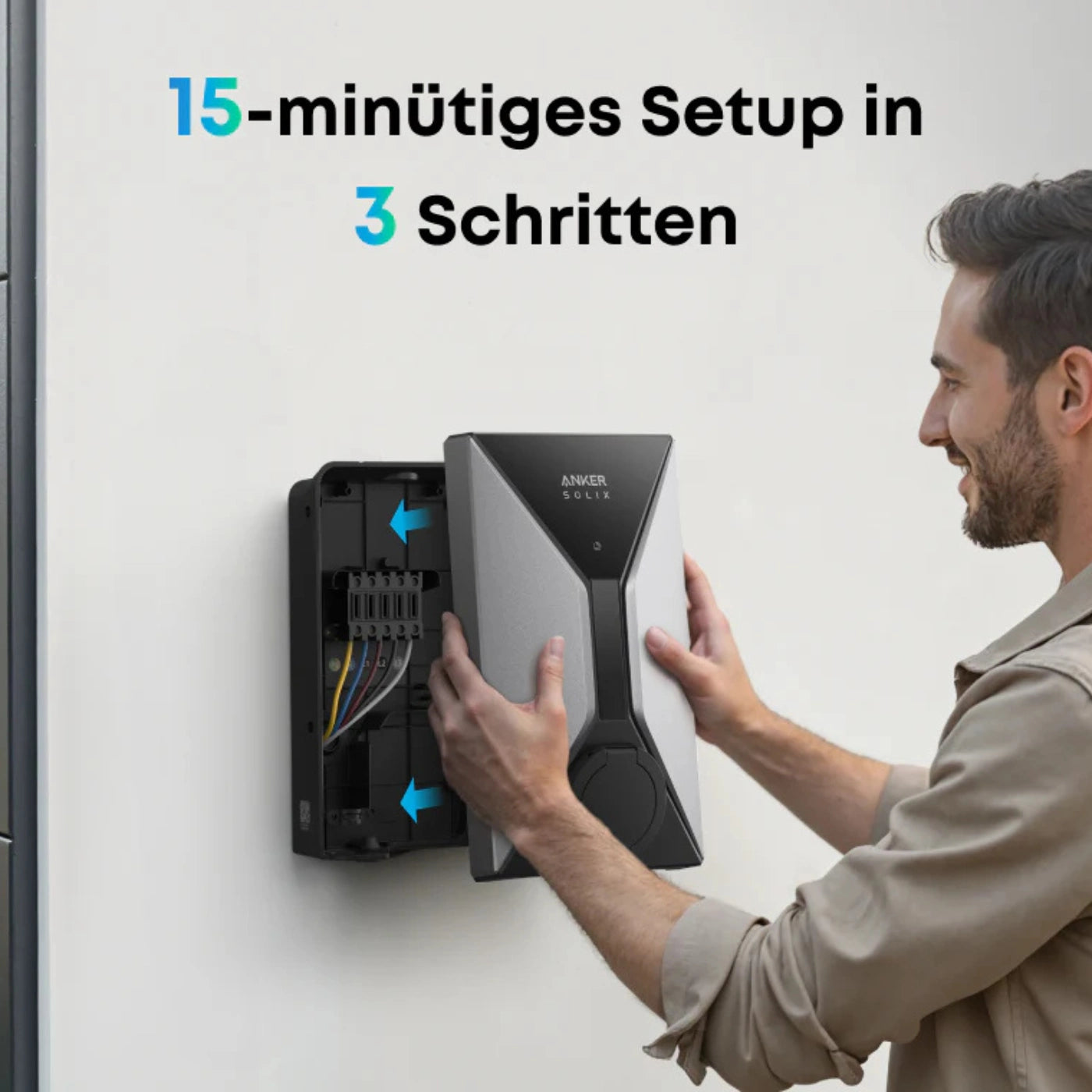 Anker SOLIX Wallbox V1 Smart EV Charger 