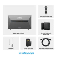 Anker E2700 Flexibles Set 210W Lieferumfang