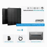 Anker solarbank 3 pro flexibles set 2 mit solarmodule 210W/Anker SOLIX Solarbank 3 E2700 Pro