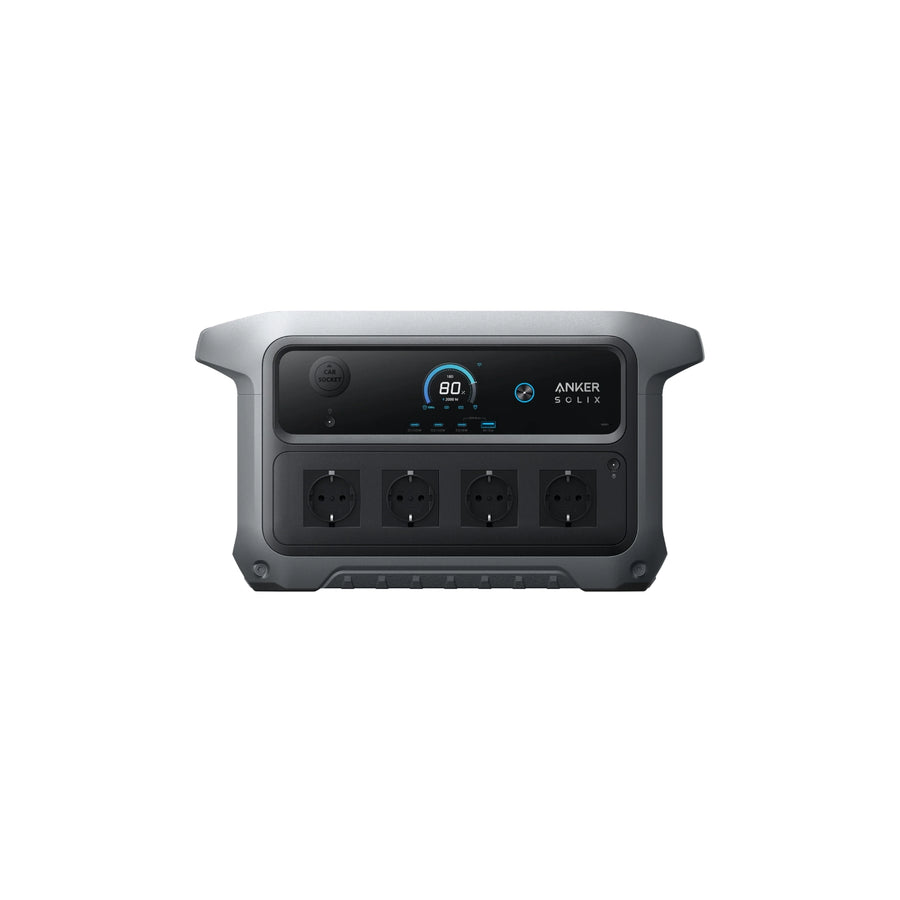 Anker SOLIX C2000 Gen 2 Portable Power Station – 2.048 Wh 2.400 W – Anschlüsse