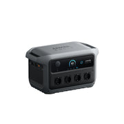 Anker SOLIX C2000 Gen 2 Portable Power Station mit digitalem Display und mehreren Ausgängen.