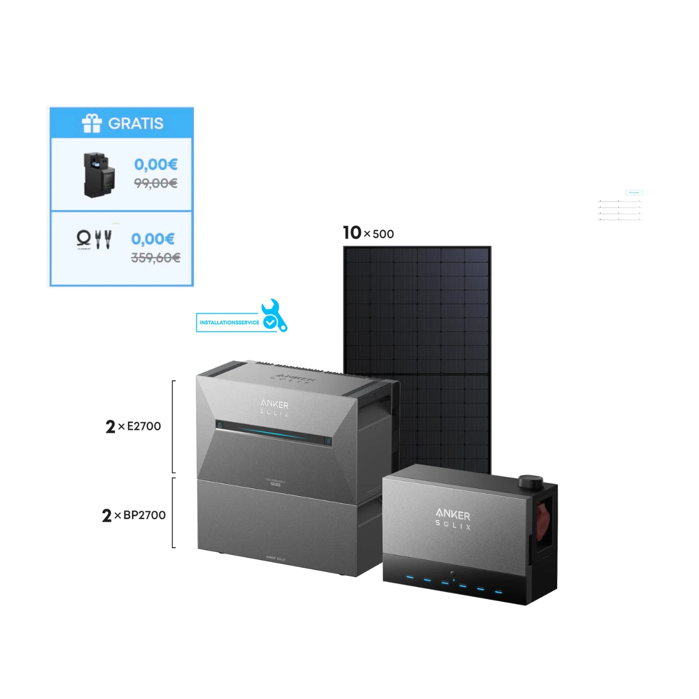 Anker SOLIX Power Dock All-Inclusive Set – Systemübersicht