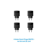 4 Anker Enchufes inteligentes GRATIS – solo hasta el 20 de junio Anker Kit completo SOLIX Solarbank Max AC 7-42kWh Plug&Play disponible.