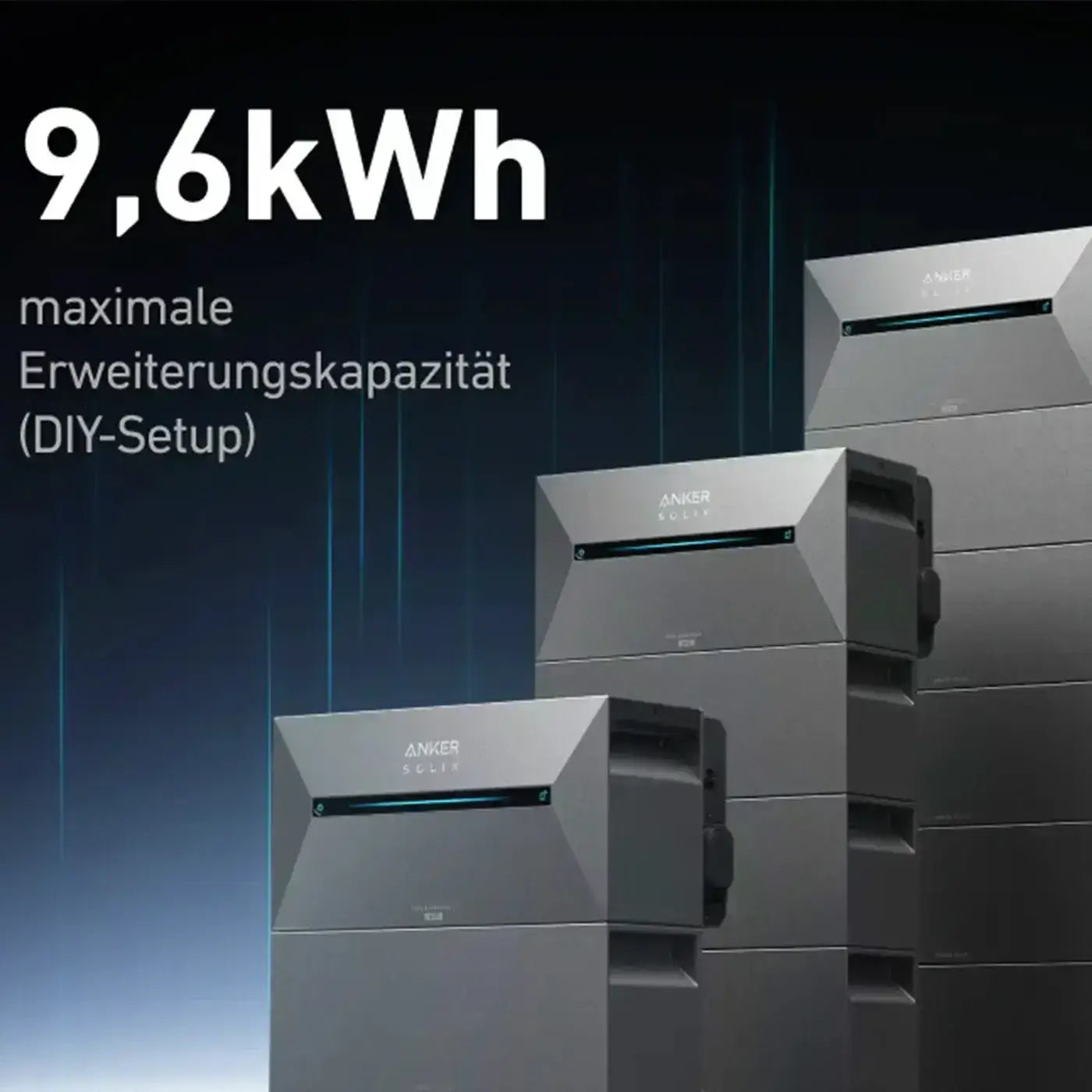 Anker SOLIX Solarbank 2 E1600 AC Speicher 1600Wh + Gratis Smarter Zähler