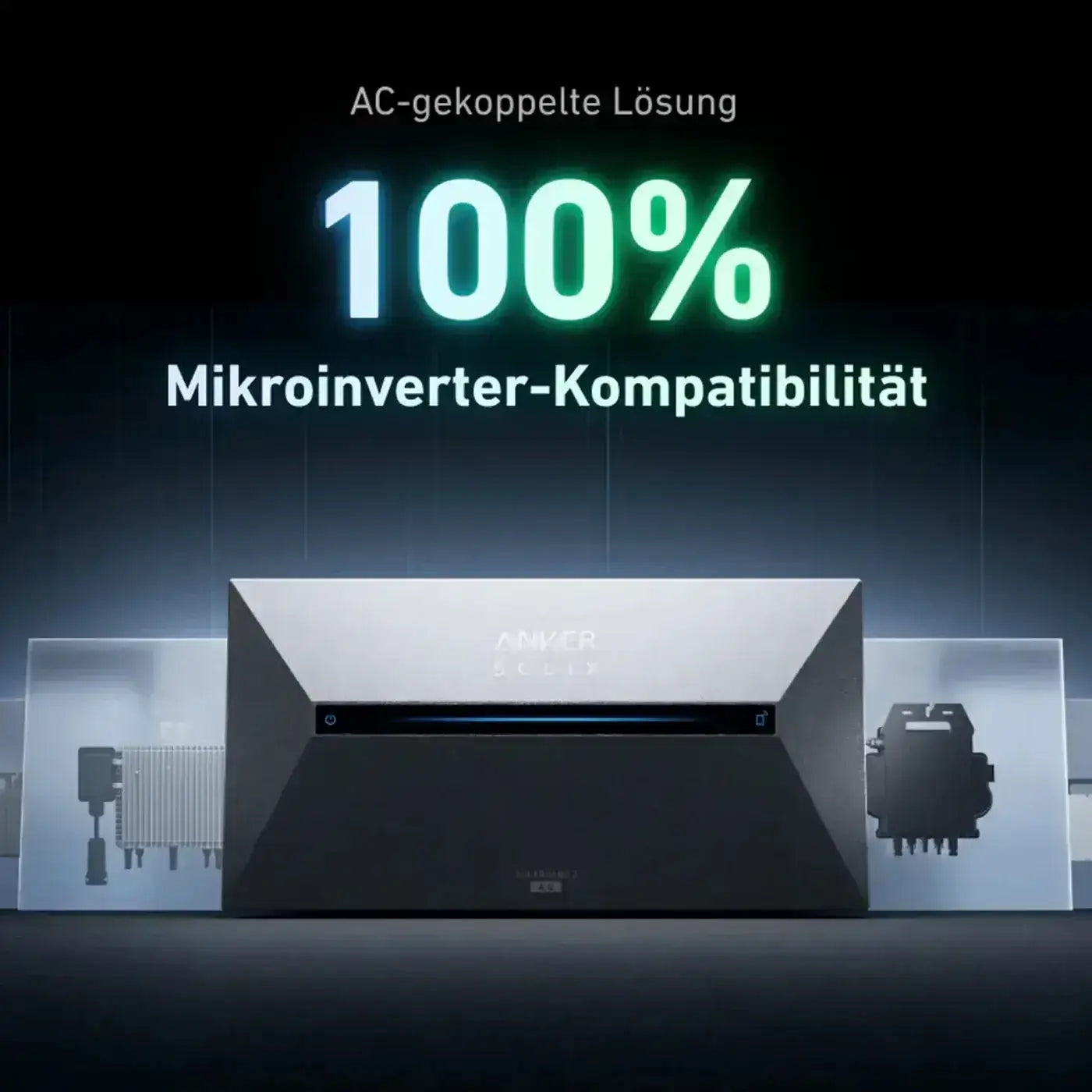 Anker SOLIX Solarbank 2 E1600 AC Speicher 1600Wh + Gratis Smarter Zähler