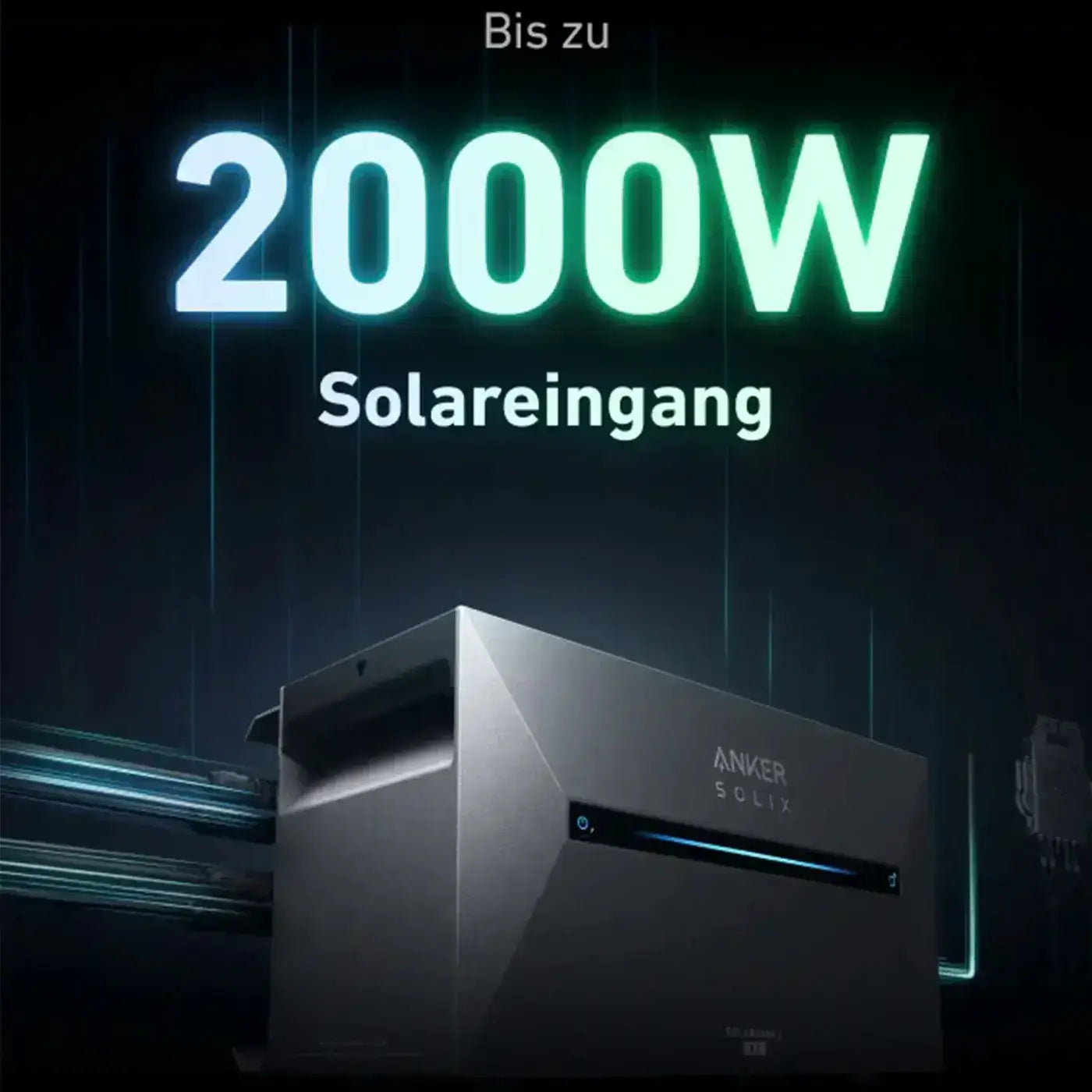 Anker SOLIX Solarbank 2 E1600 AC Speicher 1600Wh + Gratis Smarter Zähler