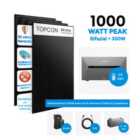 Anker SOLIX Solarbank 2 E1600 AC Balkonkraftwerk Speicher mit 500W Solarmodul Komplettset