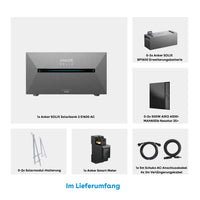 Anker SOLIX Solarbank 2 E1600 AC Balkonkraftwerk Speicher mit 500W Solarmodul Komplettset