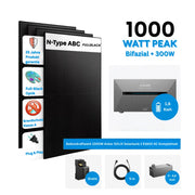 Anker SOLIX Solarbank 2 E1600 AC Balkonkraftwerk Speicher mit 500W Solarmodul Komplettset – Produktansicht 02