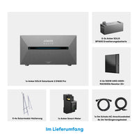 Anker SOLIX Solarbank 2 E1600 Pro Balkonkraftwerk Speicher mit 500W Solarmodul Komplettset