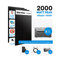Anker SOLIX Solarbank 3 E2700 Pro Balkonkraftwerk Speicher mit 500W Solarmodul Komplettset
