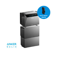 Anker SOLIX Solarbank 4 E5000 Pro + 2× BP5000 + Smart Meter Gen 2