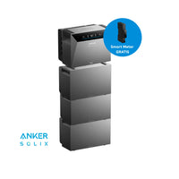 Anker SOLIX Solarbank 4 E5000 Pro + 3× BP5000 + Smart Meter Gen 2