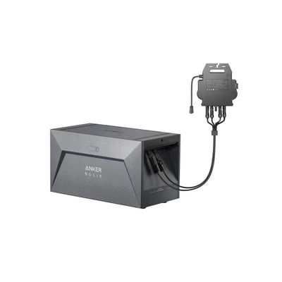 Anker SOLIX Solarbank E1600 mit MI80 Mikroinverter