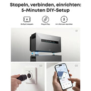 Anker SOLIX Solarbank Max AC 7-42kWh Plug&Play Komplettset mit einfachem 5-Minuten DIY-Setup