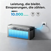 Anker SOLIX Solarbank Max AC 7-42kWh Plug&Play Komplettset mit Ladeeinheiten und Anschluss an das Stromnetz.