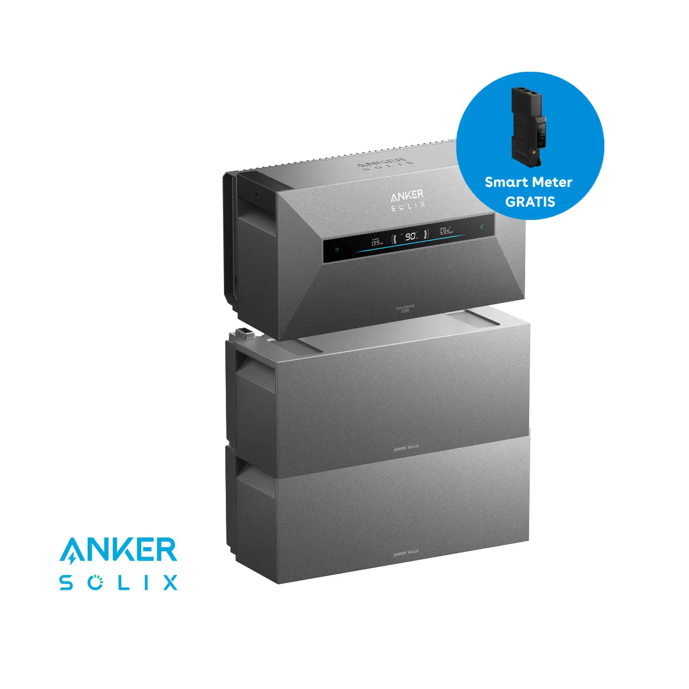 Anker SOLIX Solarbank Max AC 7-42kWh Plug&Play Komplettset mit Smart Meter GRATIS – Produktansicht 01 2