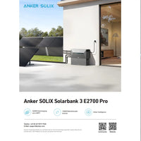 Anker Solarbank 3 Pro E2700 Datenblatt