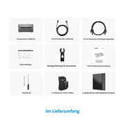 Anker SOLIX Solarbank 2 E1600 AC Lieferumfang