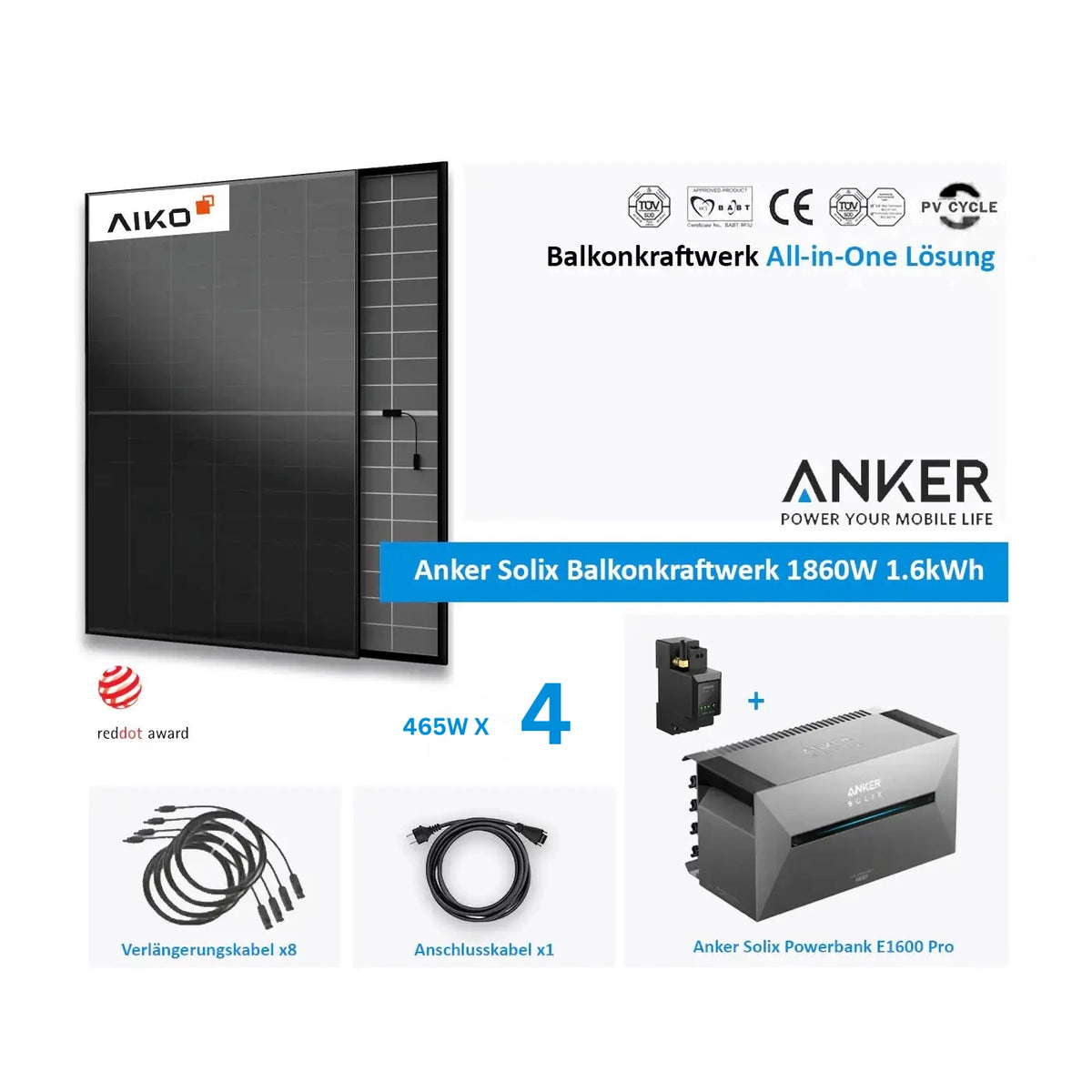 Anker Komplettset 3.2kWh – Produktansicht 01 2
