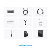 Anker Solix Balkonkraftwerk 930W 2x465W Aiko Lieferumfang