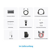 Anker SOLIX Solarbank 2 E1600 AC Speicher 1.6kWh – Lieferumfang
