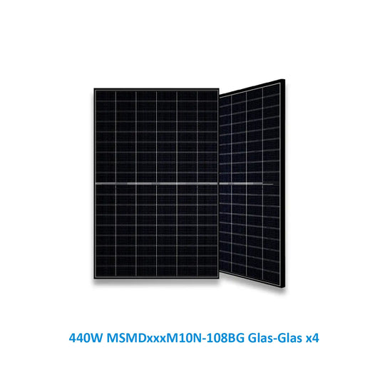 Anker Solix Balkonkraftwerk 1760W 4x440W München Solar Glas-Glas mit Speicher