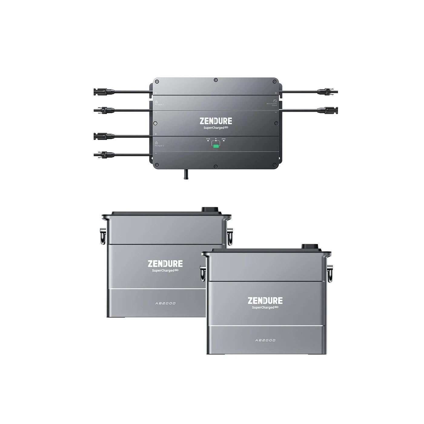 Zendure Solar Flow Set 3840Wh mit 2x Zendure AB 2000 – Produktansicht 01