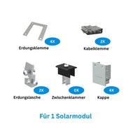 Clenergy PVEZ-RackMontagesystem 1 modul
