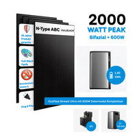 EcoFlow STREAM Ultra 2000W AllinOne Stromspeicher mit 4×500W Solarmodule Komplettset