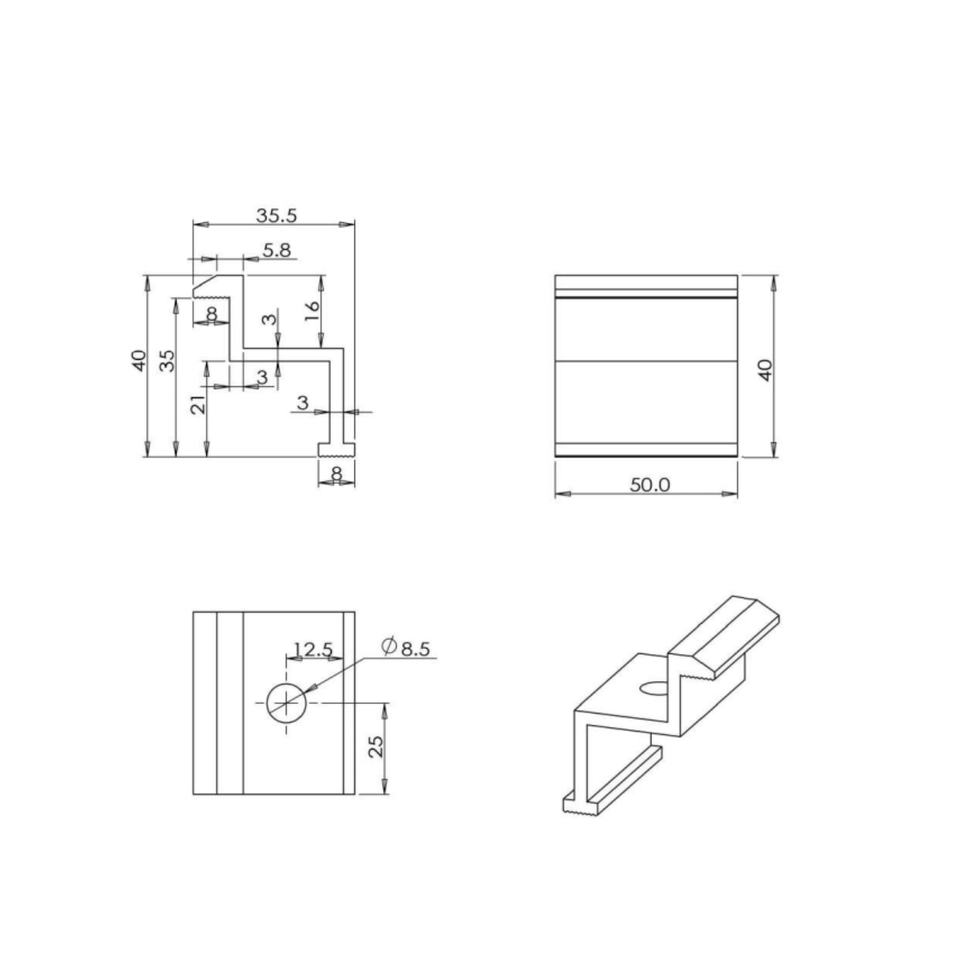 Endklemme – Produktansicht 02