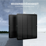Flexible solarmodule lpvisola 420W_ 2x210W Full Black mit Anker SOLIX Solarbank 3 E2700 Pro – Produktansicht 04