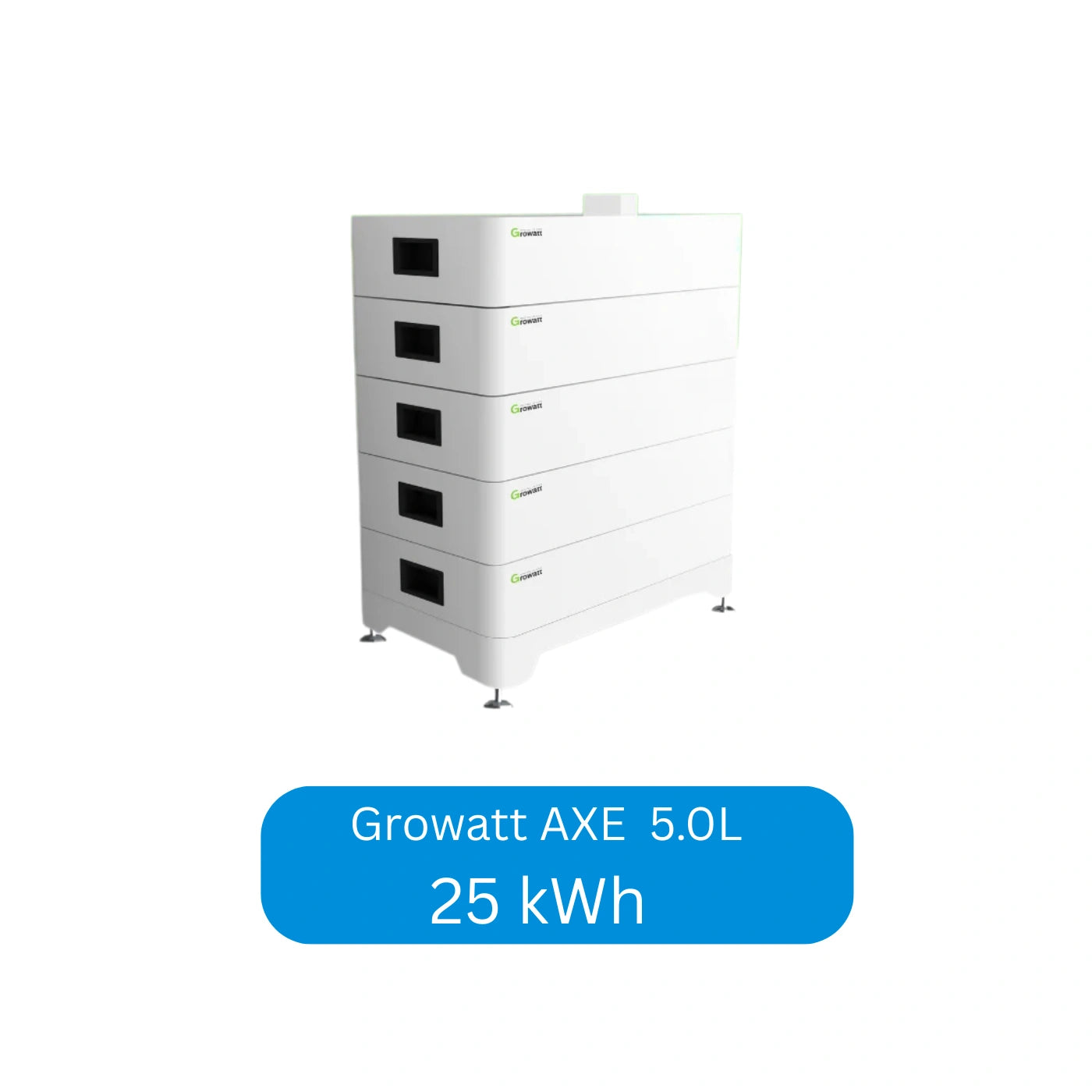 Growatt AXE 5.0L Modularer Lithium Solar Stromspeicher 25 kwh