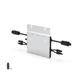 Micro-onduleur Hoymiles HM-600 avec connecteur secteur – Vue produit 01