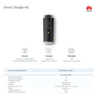 Fișă tehnică HUAWEI Smart Dongle 4G