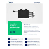 Hoymiles HMT-2250-6T 3-phasige Drosseln auf 600W/800W