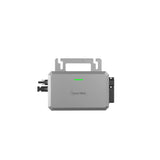 Hoymiles HF-800-WB Hiflow Mikrowechselrichter WIFI Integriert in silberner Farbe, kompakte Bauweise und modernes Design.