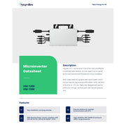 Hoymiles HM-1500 Datenblatt