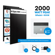 Hoymiles HiBattery 4020 AC Set mit 4 × 500W Solarmodule Komplettset