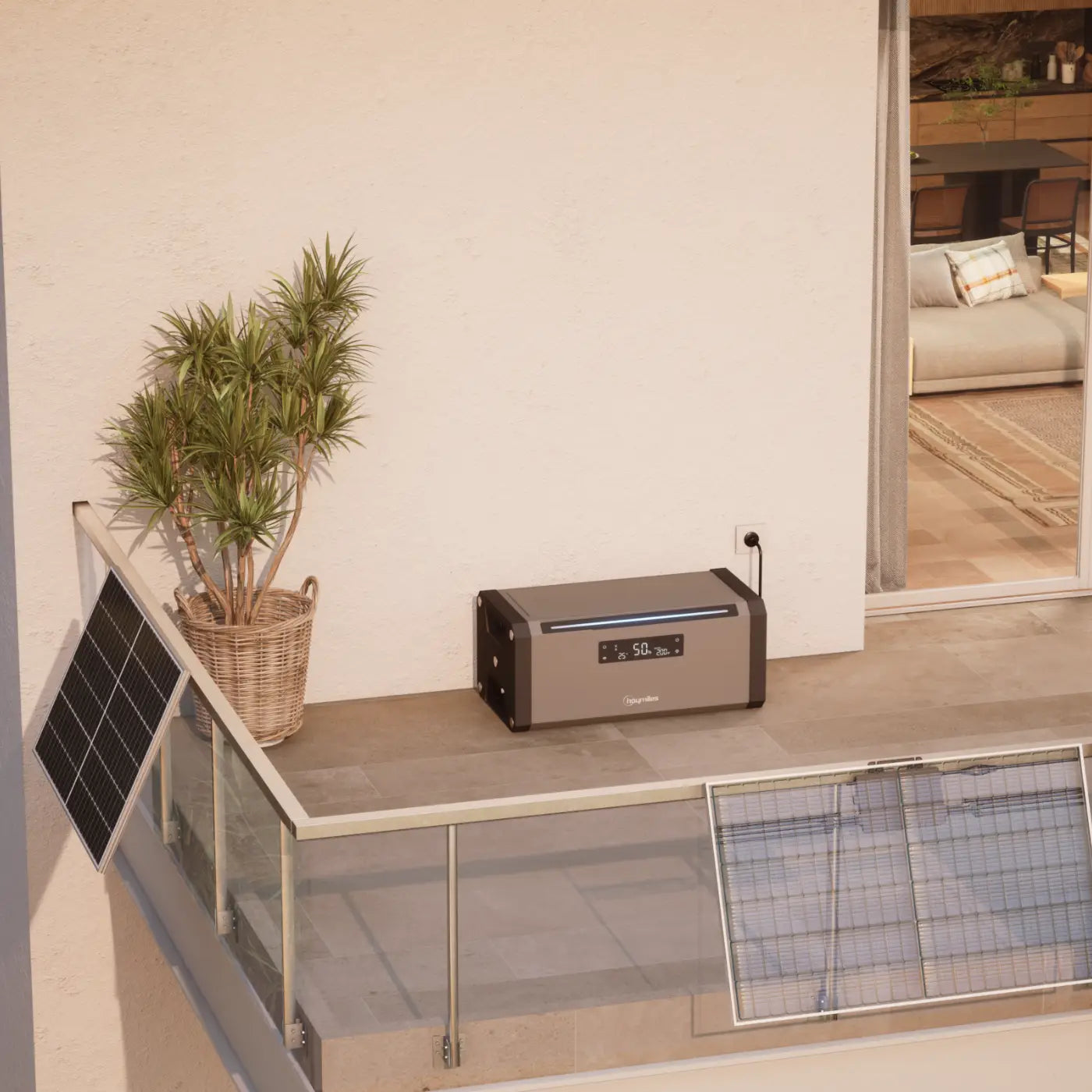 Hoymiles HiBattery 1920 HB-1920-AC-SV – AC Reiner Energiespeicher – Produktansicht 10