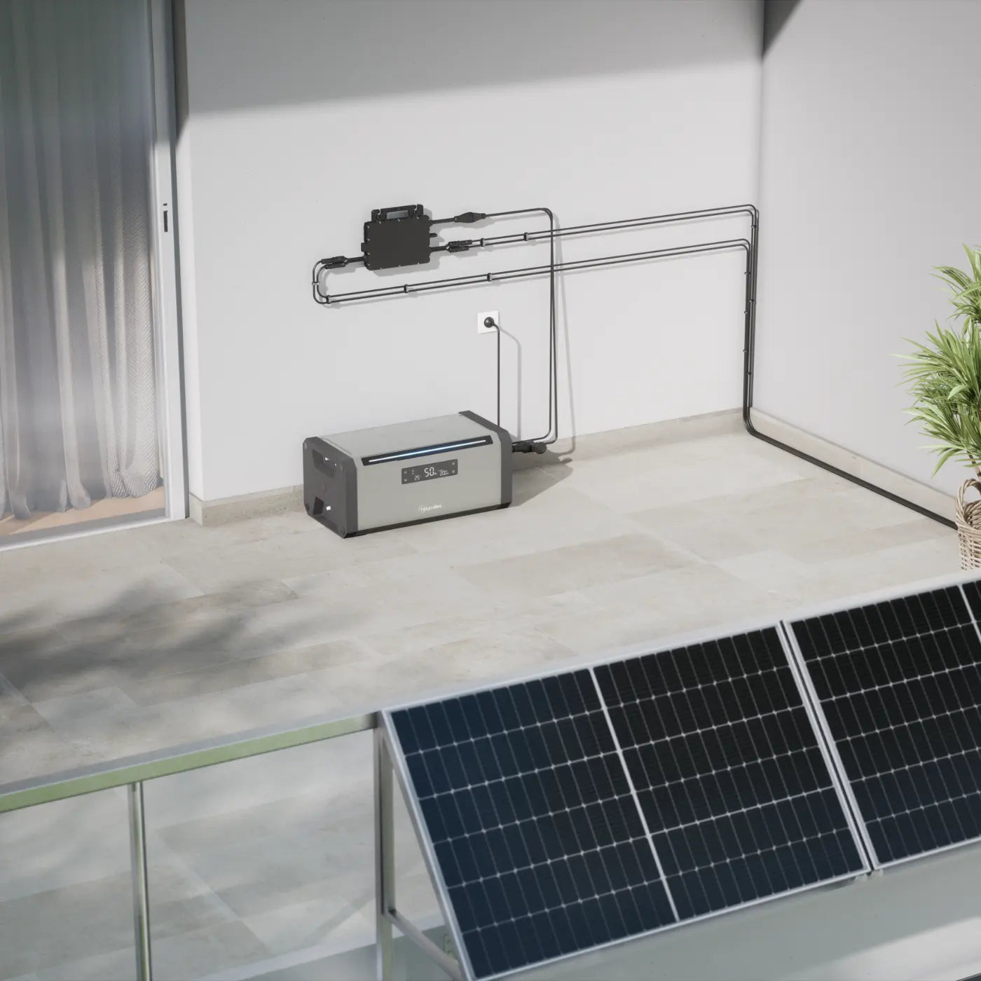 Hoymiles HiBattery 1920 HB-1920-AC-SV – AC Reiner Energiespeicher – Produktansicht 06